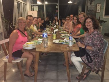 Group of people having meal | Santosh Yoga Institute in Salt Lake City, UT