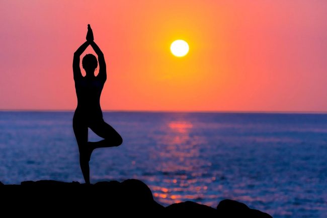 Beautiful Yoga Vector | Santosh Yoga Institute in Salt Lake City, UT