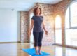 Woman doing tadasana yoga in Salt Lake City, UT | Santosh Yoga Institute