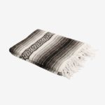 Mexican Blanket - Gray in Salt Lake City, UT | Santosh Yoga Institute