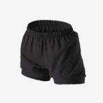 Hugger-mugger black yoga shorts in Salt Lake City, UT | Santosh Yoga Institute