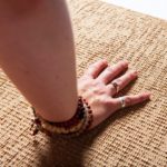Man Doing Yoga Using Sattva Jute Yoga Mat in Salt Lake City, UT | Santosh Yoga Institute