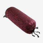 Silk Neck Pillow- Merlot in Salt Lake City, UT | Santosh Yoga Institute