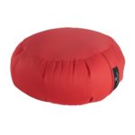 Zafu Meditation Red Round Cushion in Salt Lake City, UT | Santosh Yoga Institute