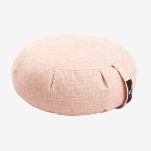 Zafu Meditation Rose Quartz Round Cushion in Salt Lake City, UT | Santosh Yoga Institute