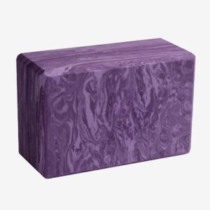 Marbled Purple Yoga blocks in Salt Lake City, UT | Santosh Yoga Institute