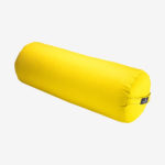 Round-Shaped Yoga Bolster Yellow in Salt Lake City, UT | Santosh Yoga Institute