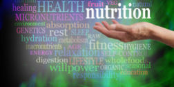 Man hand highlighting Nutrition text in Salt Lake City, UT | Santosh Yoga Institute