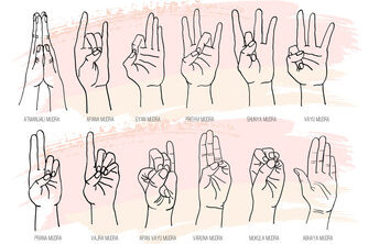 Mudras gesture in yoga fingers in Salt Lake City, UT | Santosh Yoga Institute