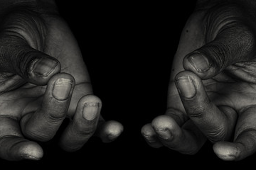 Man fingers Yoga Mudra in Salt Lake City, UT | Santosh Yoga Institute
