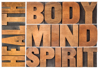Health, body, mind and spirit word image in Salt Lake City, UT | Santosh Yoga Institute