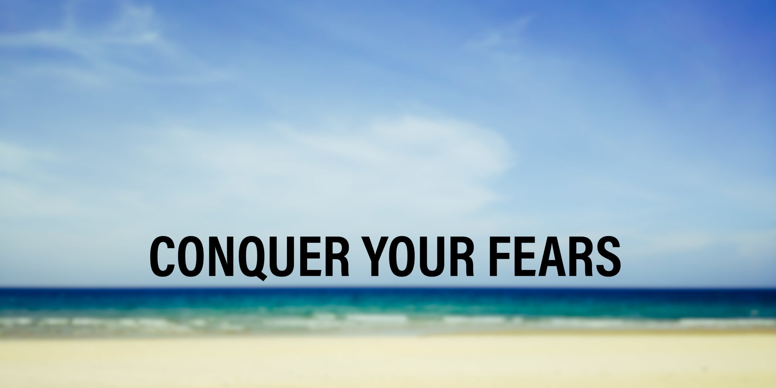Conquer Your Fears text in Salt Lake City, UT | Santosh Yoga Institute in Salt Lake City, UT | Santosh Yoga Institute