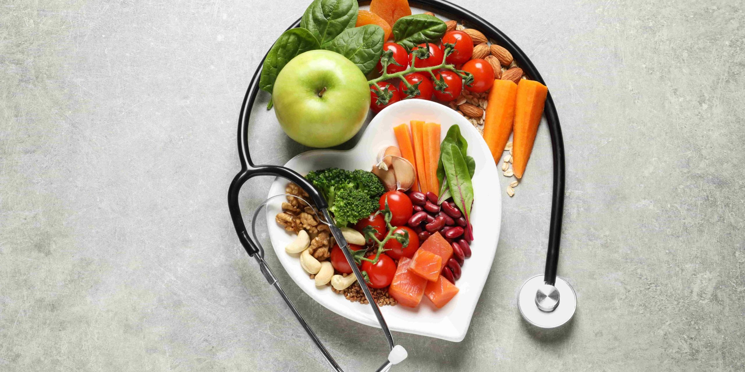Stethoscope and Diet Food in Salt Lake City, UT | Santosh Yoga Institute