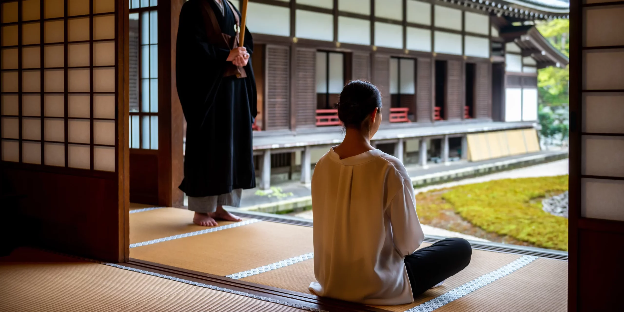 Female doing Trataka Meditation exercise in Salt Lake City, UT | Santosh Yoga Institute