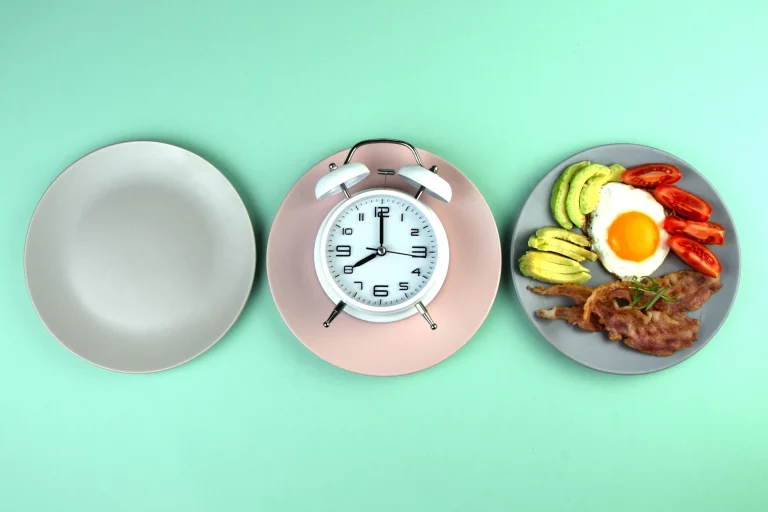 Healthy food and clock on table in Salt Lake City, UT | Santosh Yoga Institute