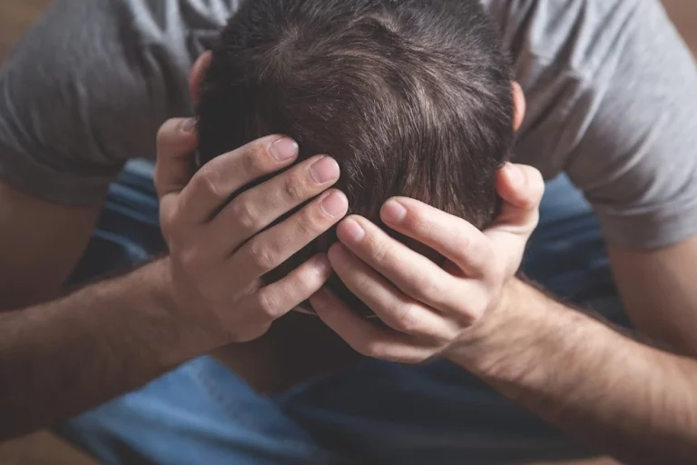 Young stressed man in Salt Lake City, UT | Santosh Yoga Institute