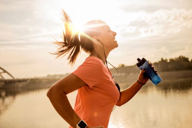 Healthy girl doing morning workout in Salt Lake City, UT | Santosh Yoga Institute