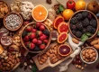 Table with Nutrient-Dense Foods in Salt Lake City, UT | Santosh Yoga Institute