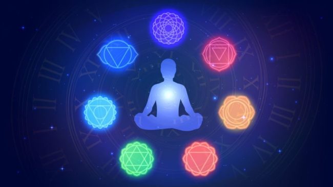 Beautiful Yoga Chakras Vector in Salt Lake City, UT | Santosh Yoga Institute