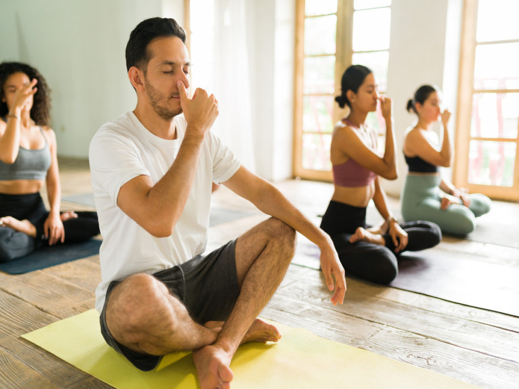 pranayama in yoga by santosh yoga institute by salt lake city ut united states