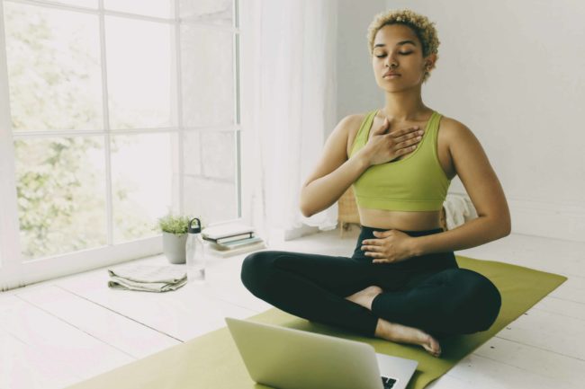 yoga balance poses by santosh yoga institute