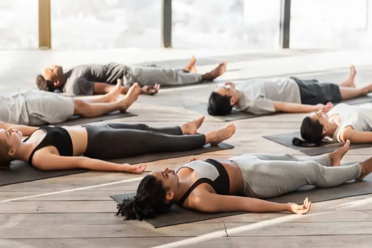 savasana in yoga by santoshyogainstitute in salt lake cty ut